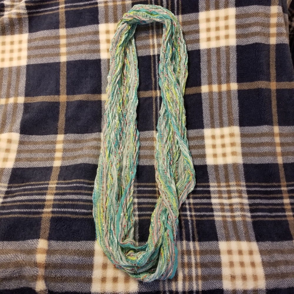 Shimmer Sparkle Infinity Scarf